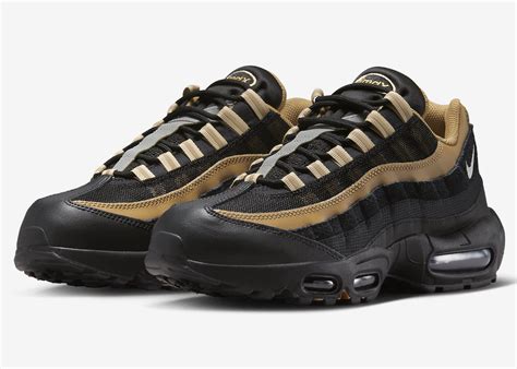 nike air max 95 se schwarz gold|air max 95 casual shoes.